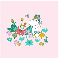 Moomin servietter Snorkfrøken og Lille My 33x33 cm