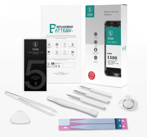 Sign batteribyttesett - iPhone 5S
