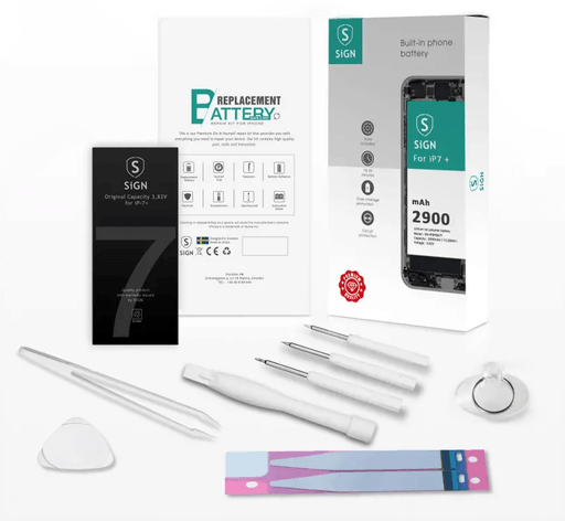 Sign batteribyttesett - iPhone 7 Plus