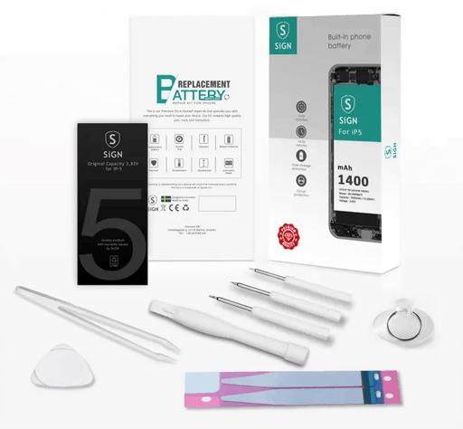 Sign iPhone 5 batteribyttesett