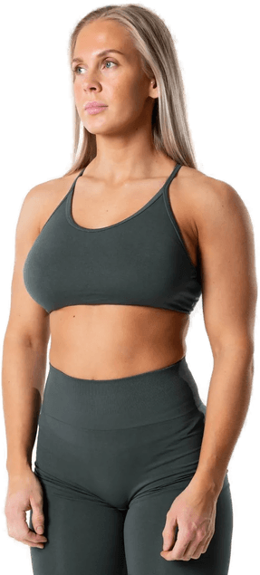 Relode Dam Prime Seamless Top - Dusty Green - M