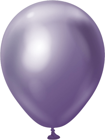 Ballongkungen Mini Krom Lilla 100-pakning