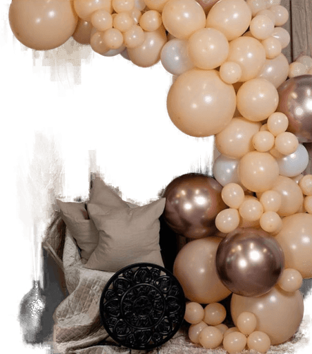 Ballongkungen Ballongbue Kit Gold Blush/Roségull