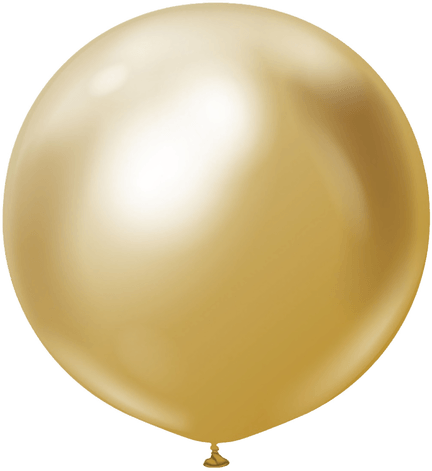 Ballongkungen Gold Chrome 2-pakning