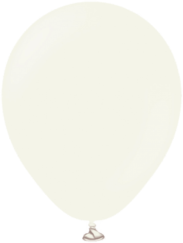 Ballongkungen Mini Retro White 100-pakning