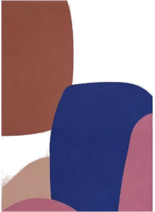 Layered Lake ullteppe 300 x 400 cm