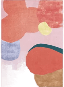 Layered Flower Field ullteppe 160 x 230 cm