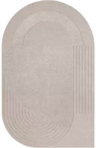 Layered Circular ullteppe 180 x 270 cm