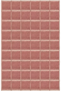 Layered Lilly ullteppe Claret red