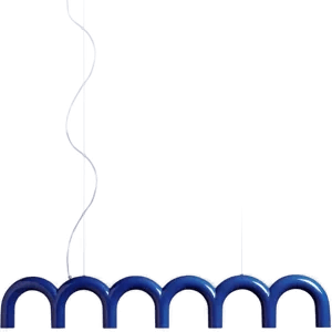 Oblure Arch takpendel 125,6 cm Blue