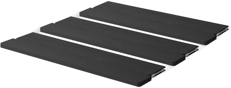 Massproductions Gridlock Shelf W800 - Svart Eik