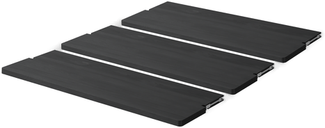 Massproductions Gridlock Deep Shelf W800 - Svart