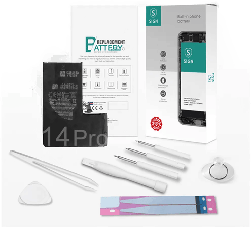 Sign batteribyttesett – iPhone 14 Pro
