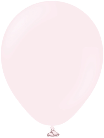 Ballongkungen Mini Macaron Pink 100-pakning