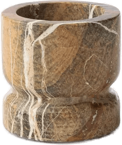 Tinted Dahl skål Red stone