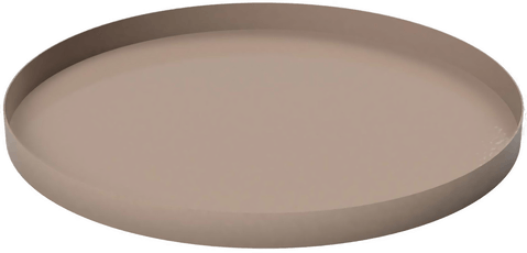 Cooee Design brikke 30 cm rund Taupe