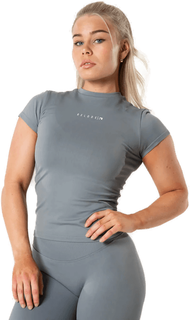 Relode Dam Aura Seamless T-shirt - Slate Grey - S