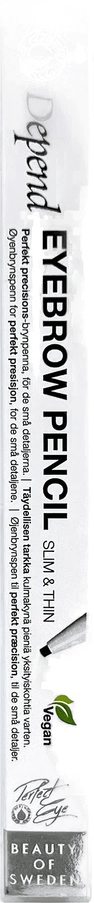 Depend Perfect Eye Eyebrow Pencil Slim & Thin Medium Brown
