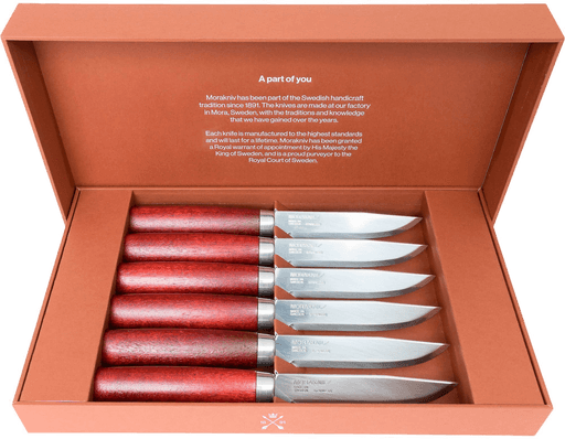 Morakniv Classic Steak Knife 6-stk.