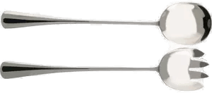 Dorre Flora Salatbestikk 28 cm