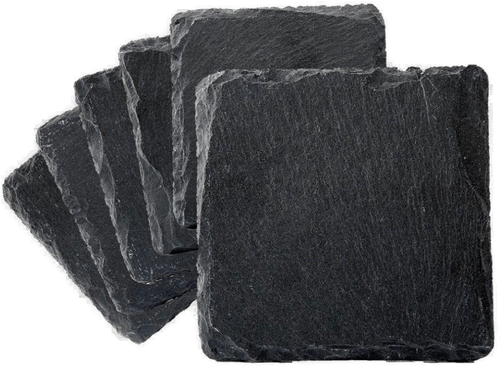 Dorre Skiffer glassunderlag 6-pakning