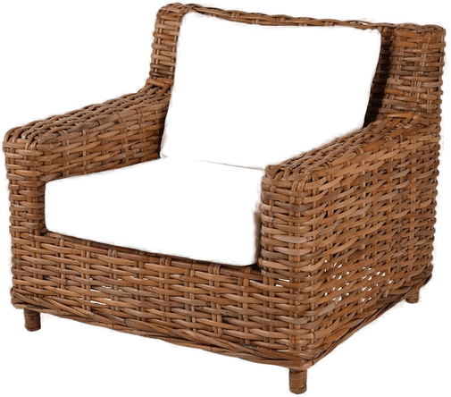 Brafab Rossvik lenestol natur/hvit