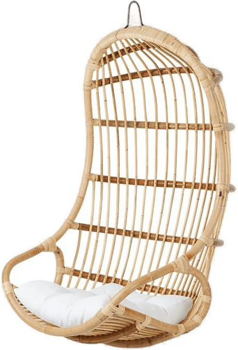 Brafab Vallda hengestol natur/hvit