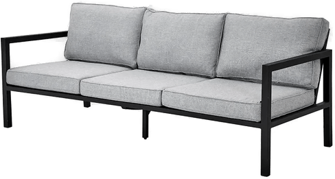 Brafab Belfort 3-seters sofa svart/Peral Grey