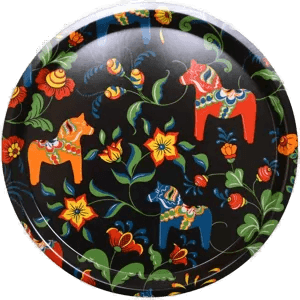 Arvidssons Textil Leksand brett Ø 31 cm