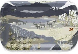 Arvidssons Textil Fjällvandring 21 x 33 cm