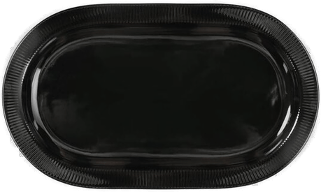 Sagaform Inka serveringsfat 34x20 cm svart