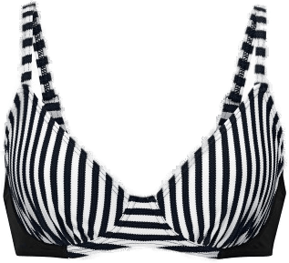 Abecita Salt and Pepper Wire Bra