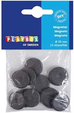 Adlibris Magneter Ø 20 mm 12 stk.