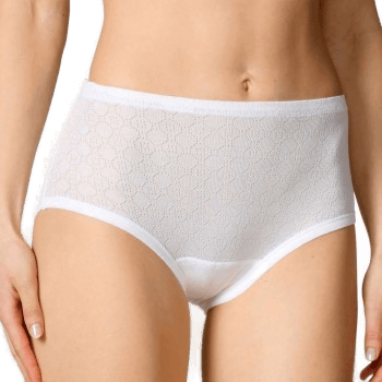 Calida Ajour Slip Hvit Dame