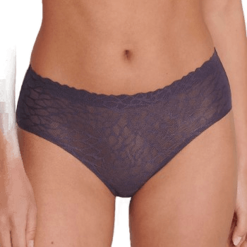 Sloggi ZERO Feel Lace 2.0 High Waist Brief Mørkelilla