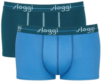 Sloggi 2P For Men Start Hip Blå/Lysblå