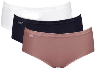 Sloggi Truser 3P Basic Plus Midi