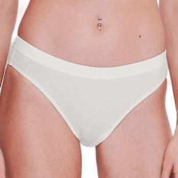 Sloggi GO Casual High Leg Briefs Benhvit