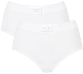 Sloggi Double Comfort Maxi Truser 2P Hvit