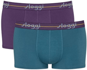 Sloggi 2P For Men Start Hip Lilla/Turkis
