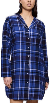 Triumph Boyfriend NDW X Checks Mørkblå