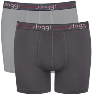 Sloggi 2P Men Start Short C2P Svart/Grå