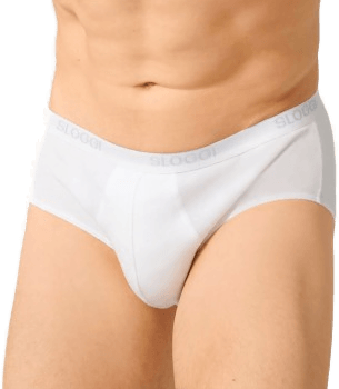 Sloggi 2P For Men Basic Midi Hvit