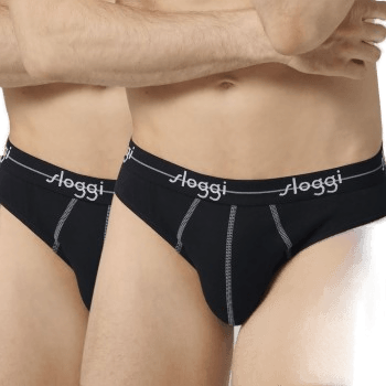 Sloggi 2P For Men Start Mini Svart