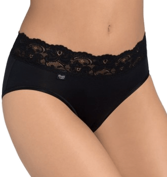 Sloggi Romance Midi Truser 2P Svart