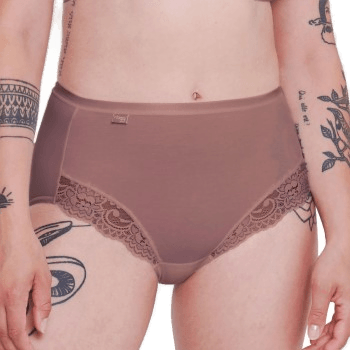 Sloggi Romance Maxi Truser Mørkrosa