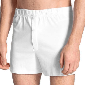 Calida Cotton Code Boxer Shorts Hvit