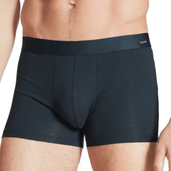 Calida Cotton Code Boxer Brief Mørkblå