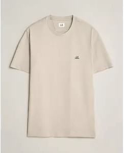 Cp Company Short Sleeve T-Shirt Light Grey