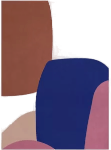 Layered Lake ullteppe 180x270 cm